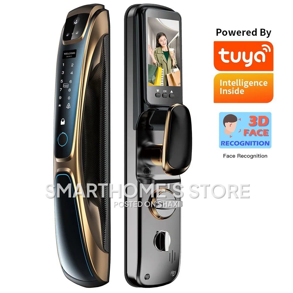 Automatic 3D Face Recognition Tuya WiFi Smart Door Lock photo 1