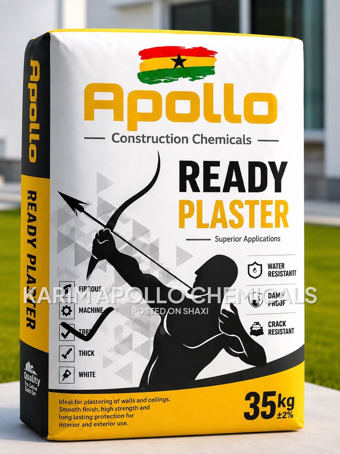 Apollo Ready Plaster – Premium Wall Plaster photo 1