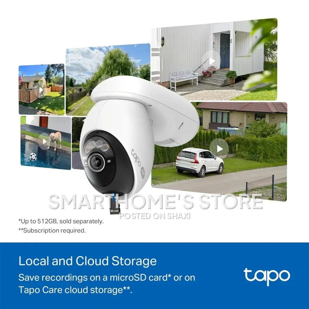 VistaCam 360 4K Ultra HD Outdoor Pan/Tilt Security Camera with Solar Panel, Tapo C660 KIT photo 6