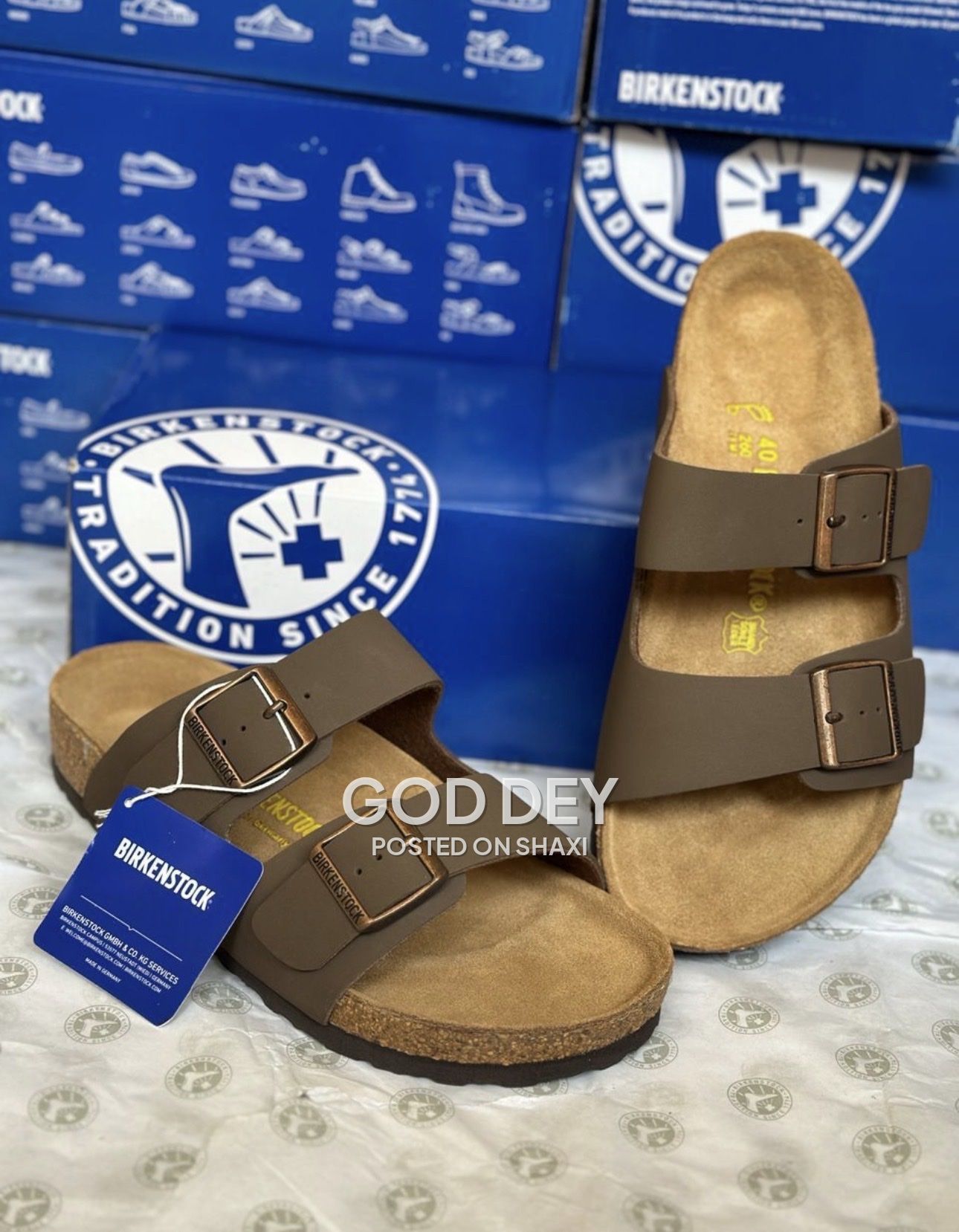 Birkenstock and sneakers photo 2