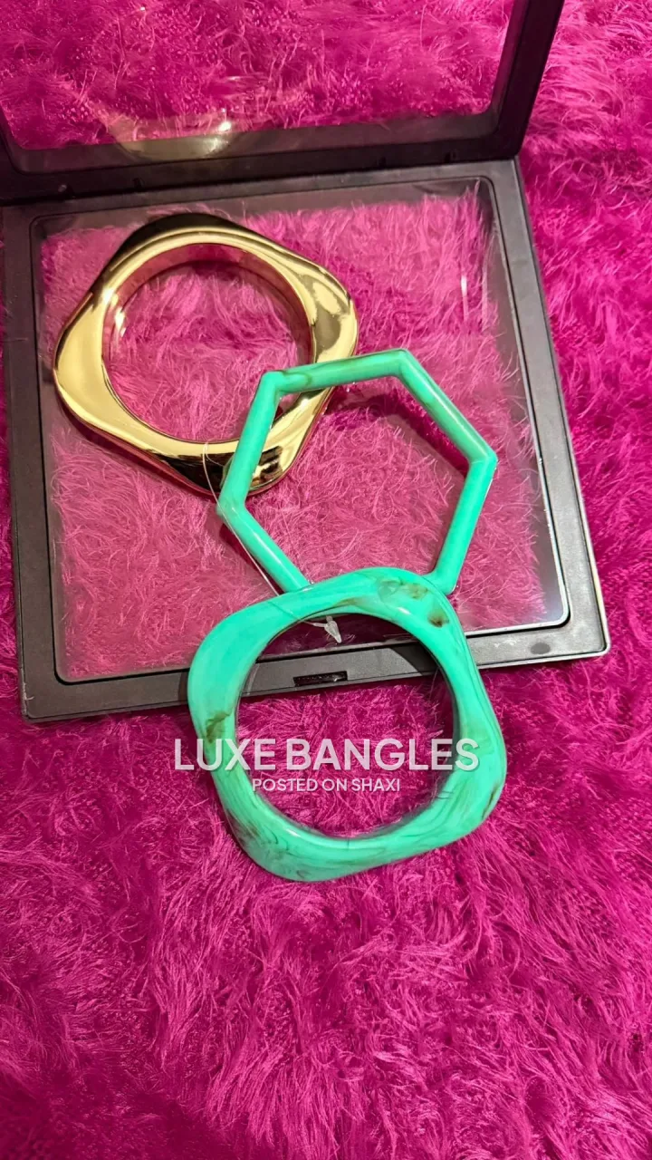 Lady's bangles, bracelet and earrings photo 9