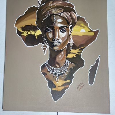 Acrylic paint on canvas