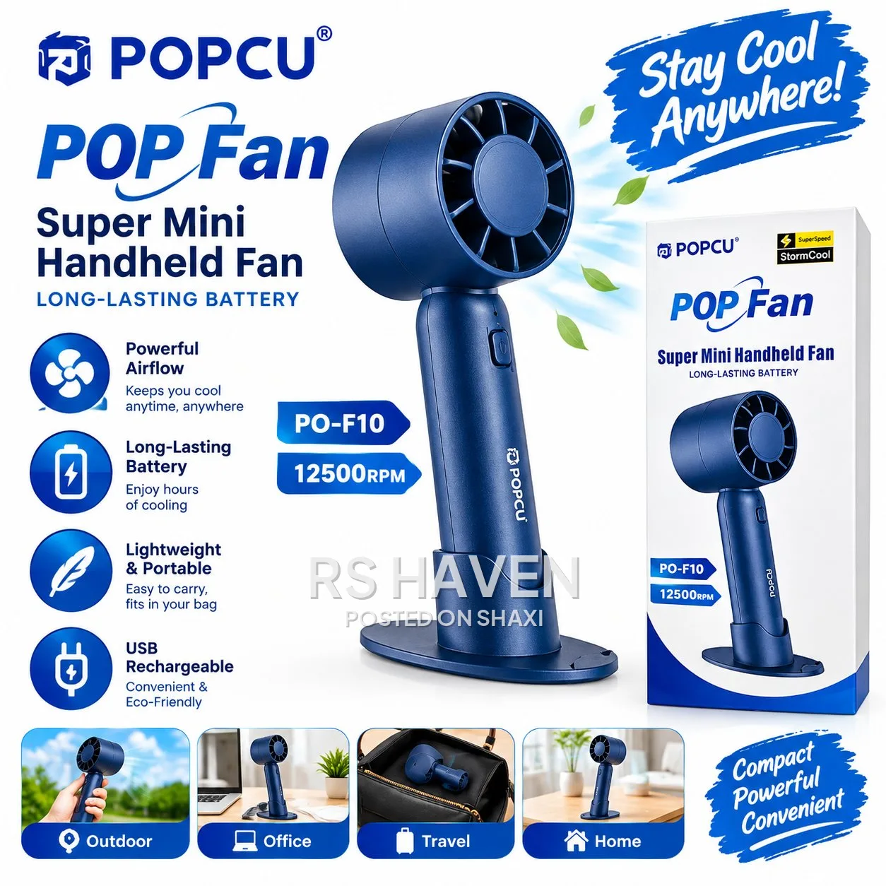 POPCU Super Mini Handheld Fan (PO-F10 photo 2