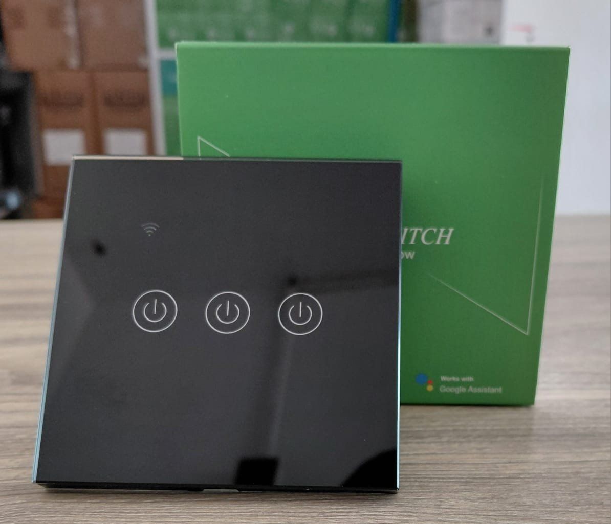 3-Gang Tuya Control Wifi Smart Switch photo 1