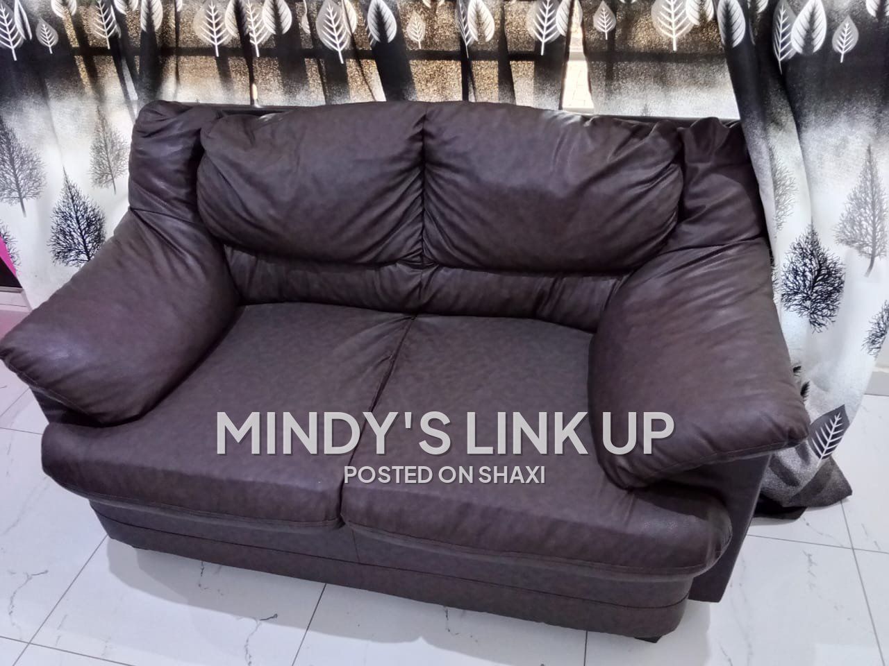 Quality leather Sofa Full set photo 2