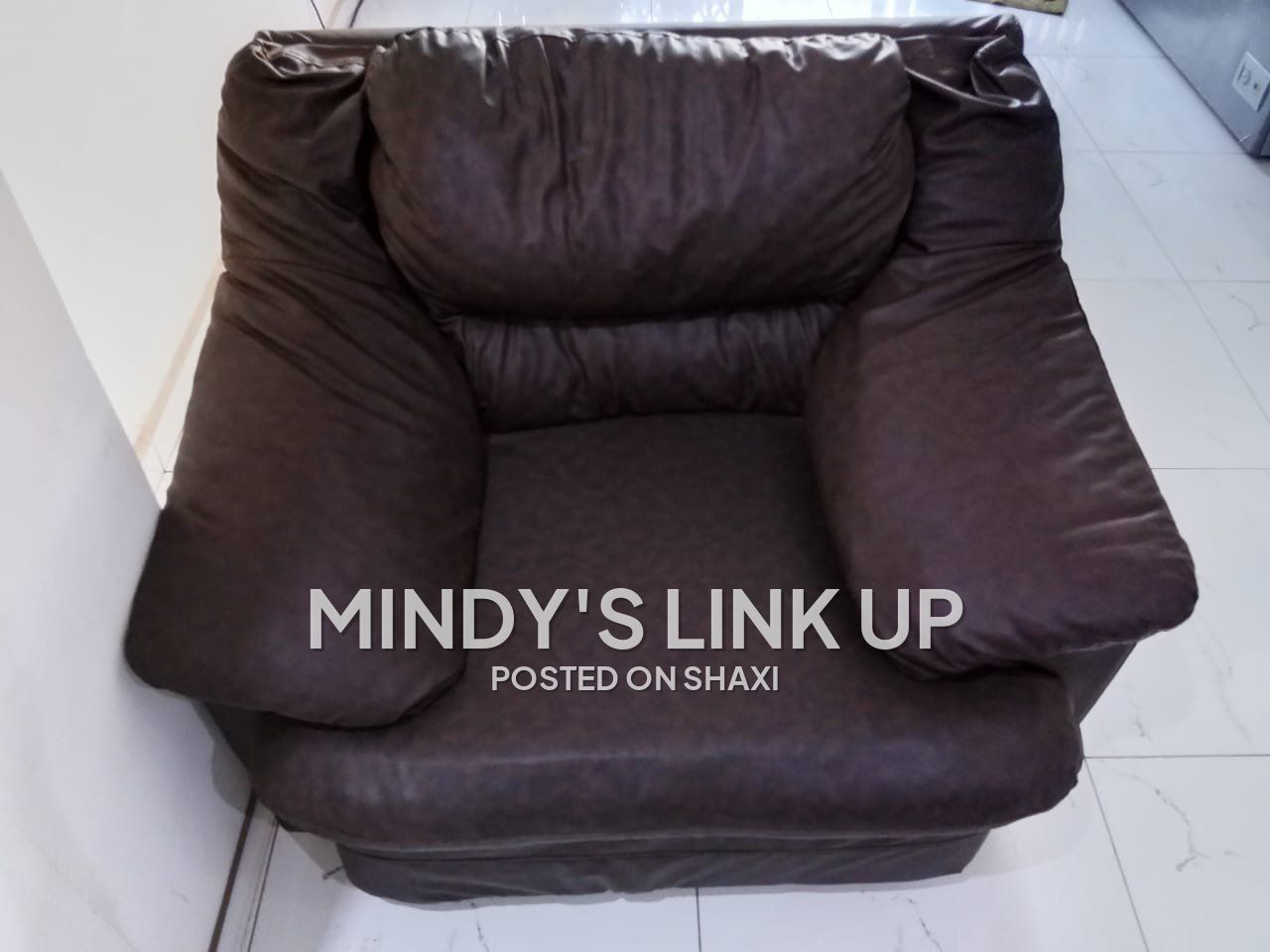 Quality leather Sofa Full set photo 3