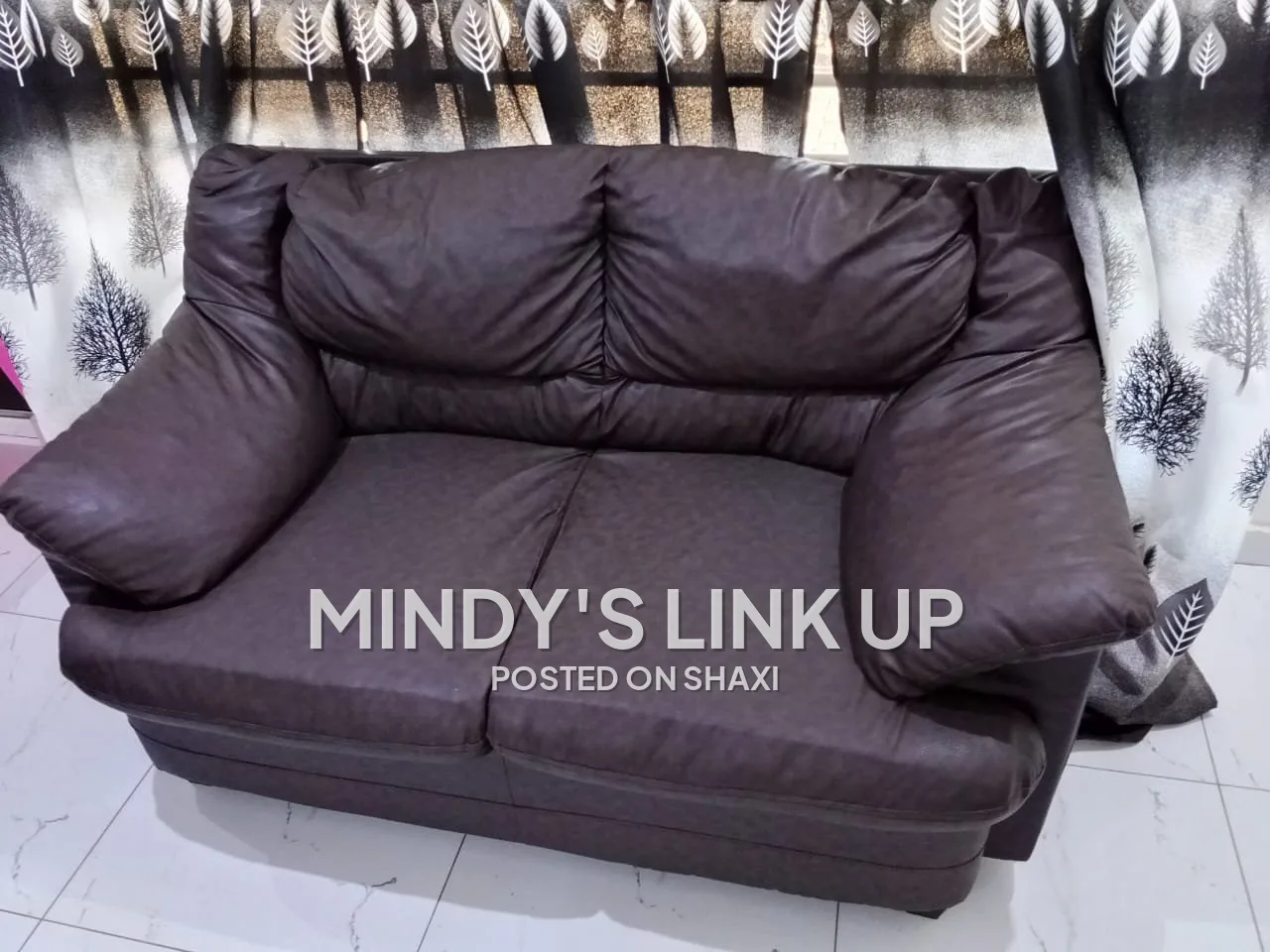 Quality leather Sofa Full set photo 2