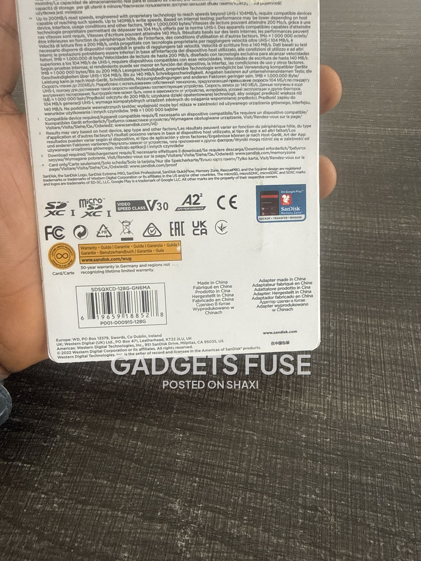 SanDisk Extreme PRO photo 2