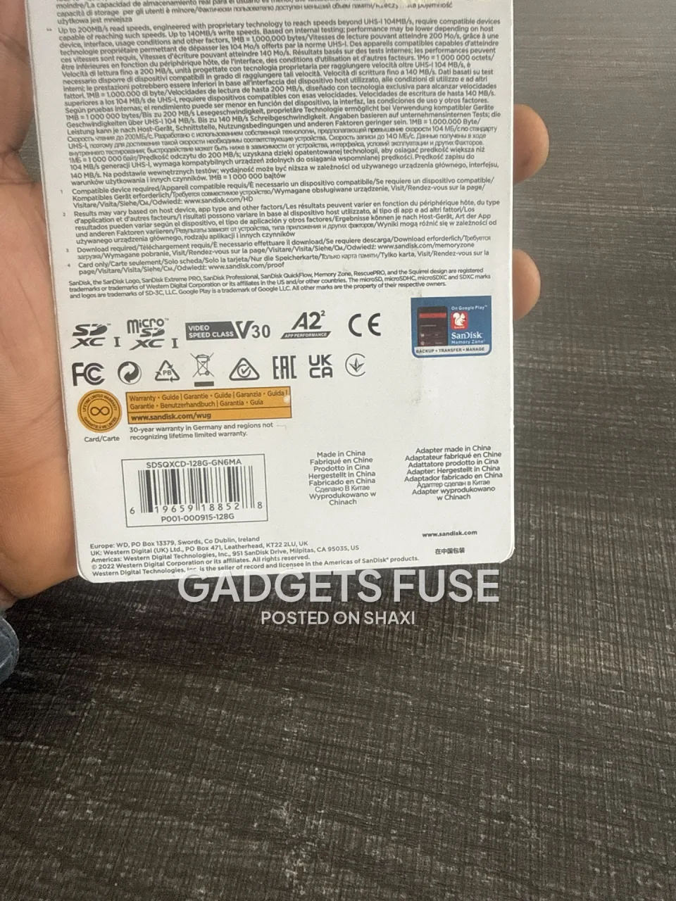 SanDisk Extreme PRO photo 2