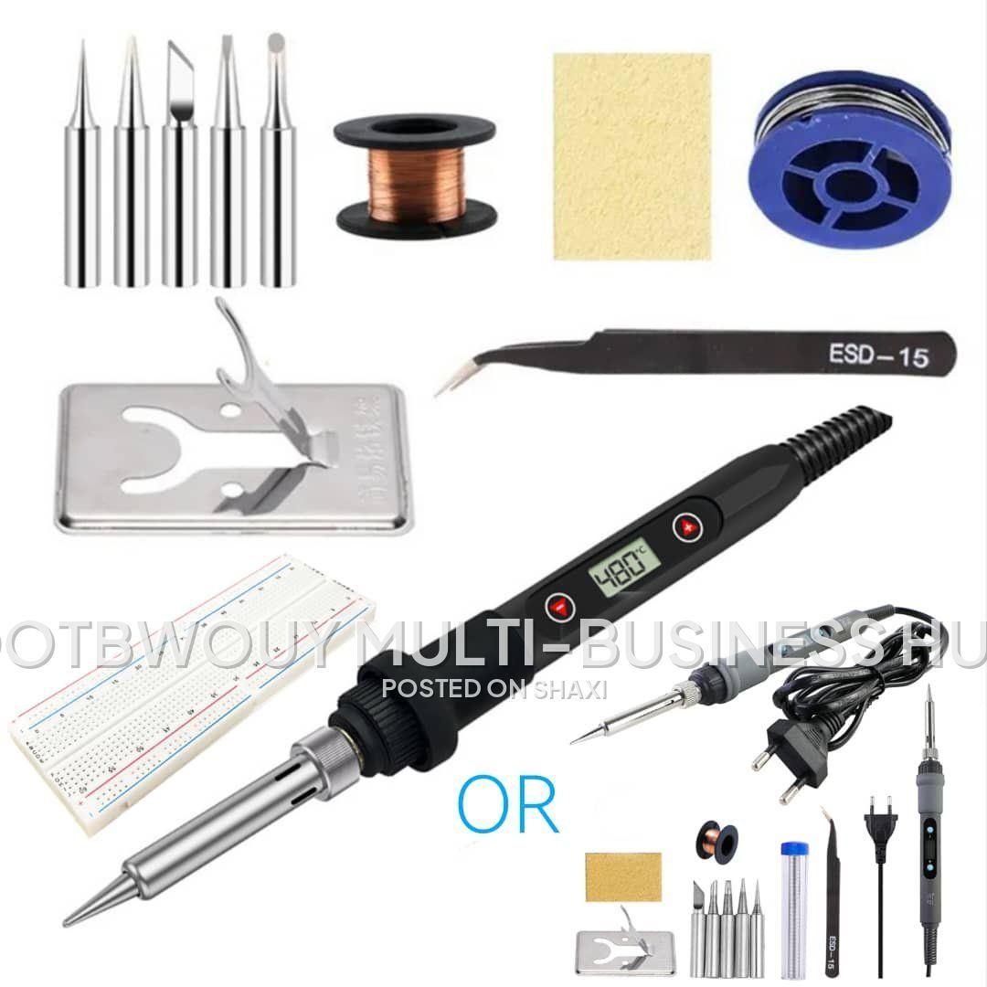 Adjustable Temperature Soldering Iron plus Kits photo 1
