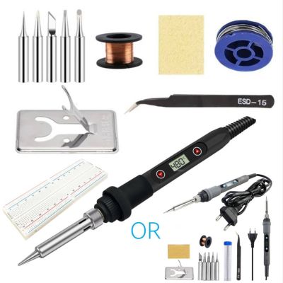 Adjustable Temperature Soldering Iron plus Kits