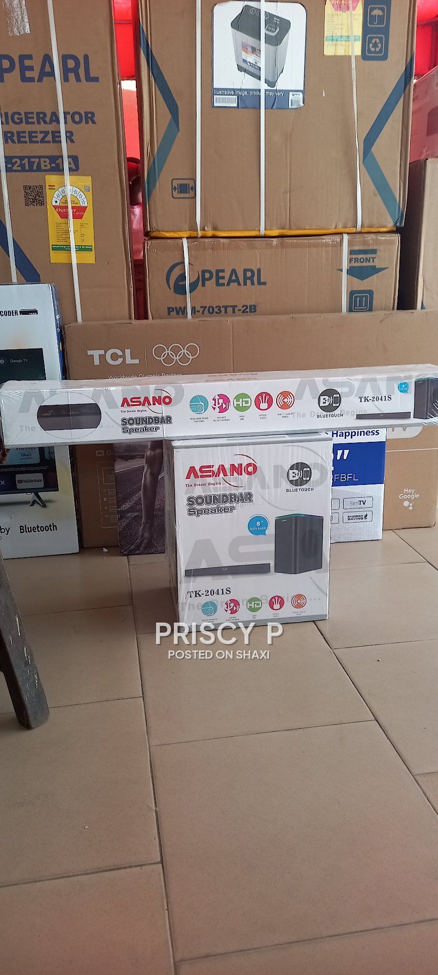 Asano sound bar with woofer photo 3