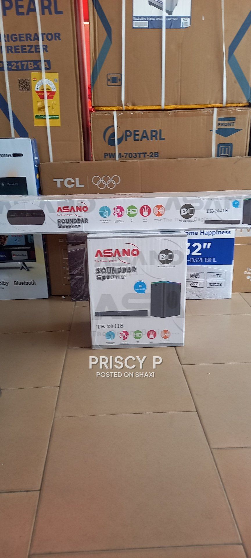 Asano sound bar with woofer photo 1