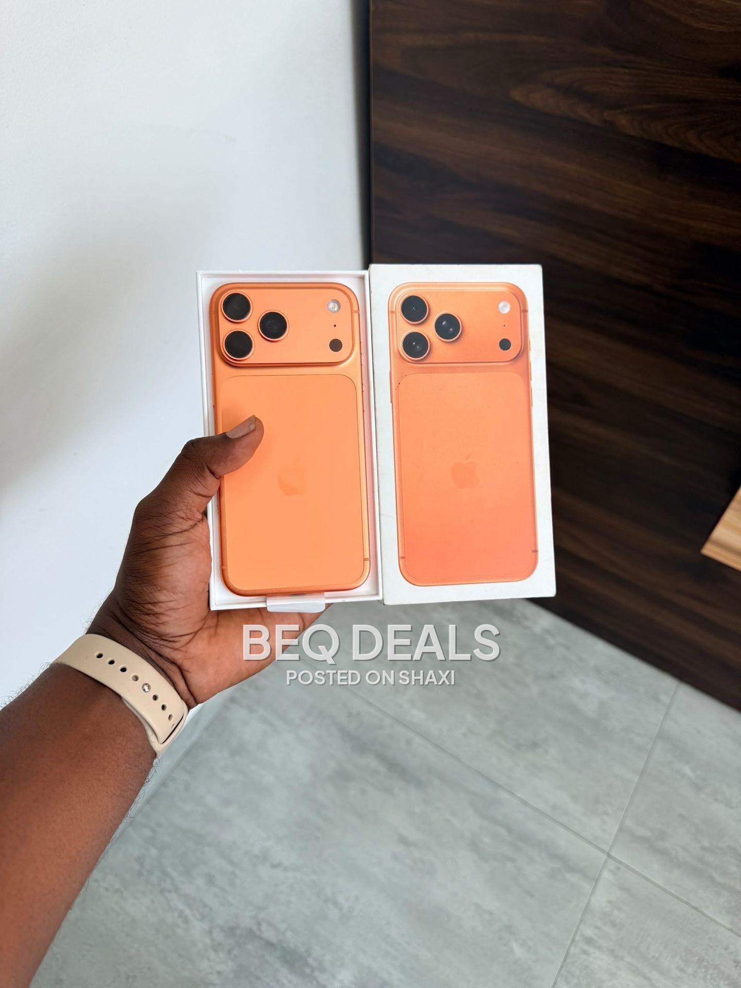 iPhone 17 Pro Max 256gb orange photo 1
