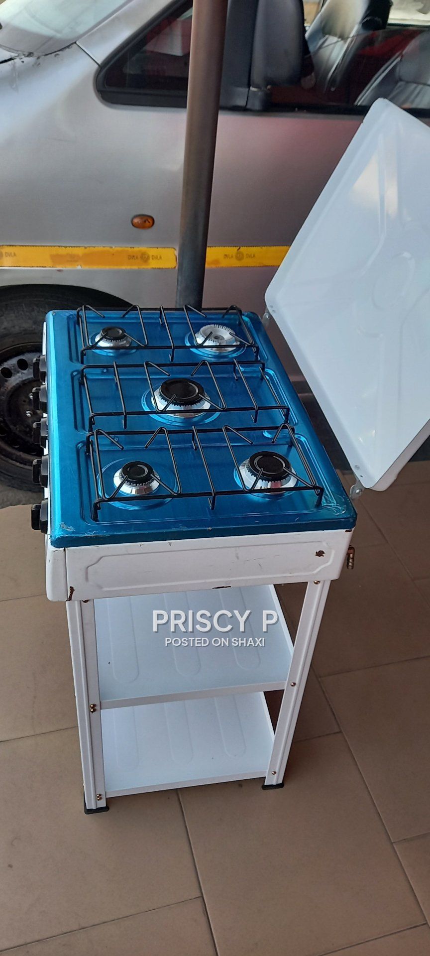 Strong 5 burner shelves cooker photo 1