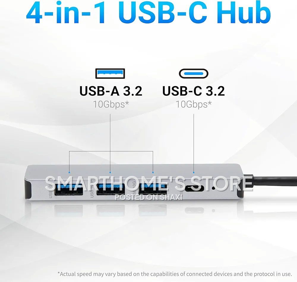 Amazon Basics Usb 3.2/3.1 Gen 2 Multiport Usb C Hub Dock. photo 3