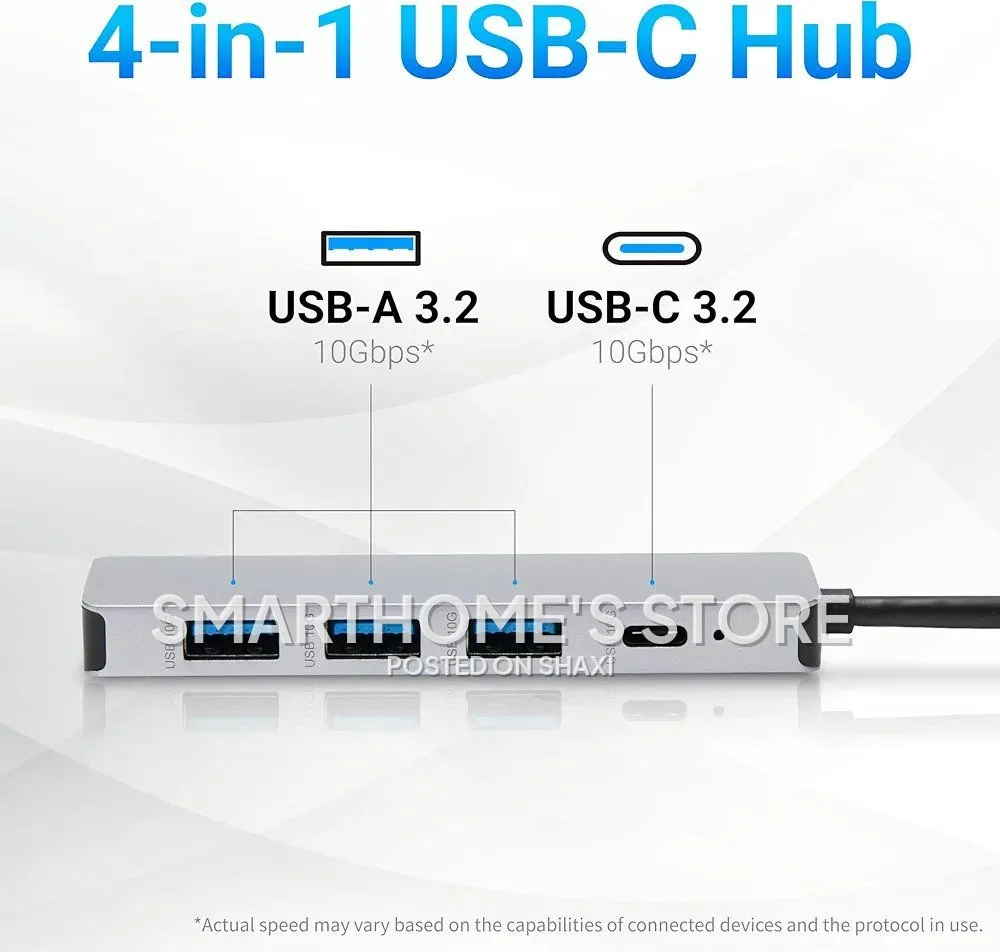Amazon Basics Usb 3.2/3.1 Gen 2 Multiport Usb C Hub Dock. photo 3