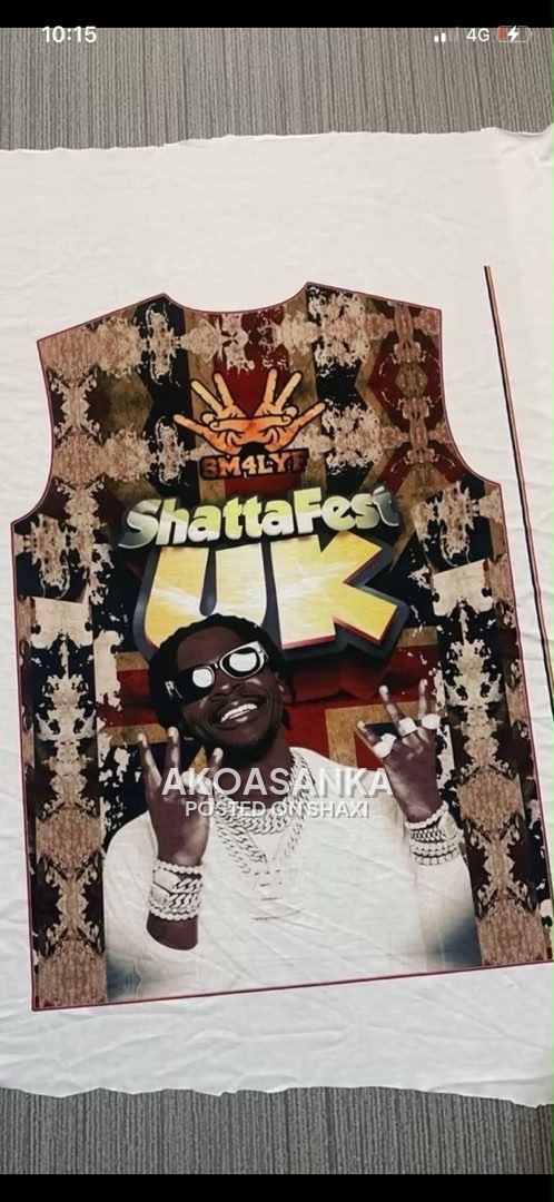 Shatta fest shirt and bandana photo 1