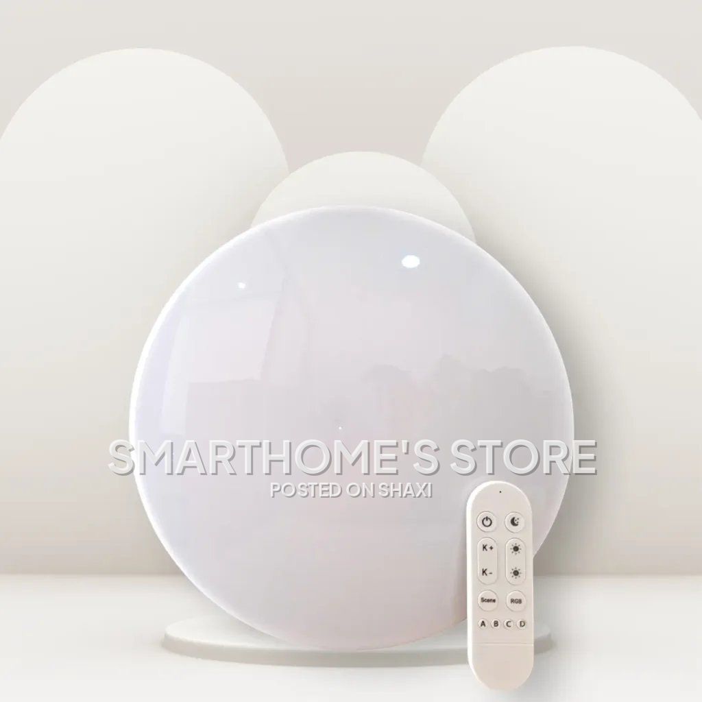 Smart RGB LED Ceiling Light, 24W WiFi Alexa Google Compatible, Dimmable with Music Sync & 16M Colors. photo 4