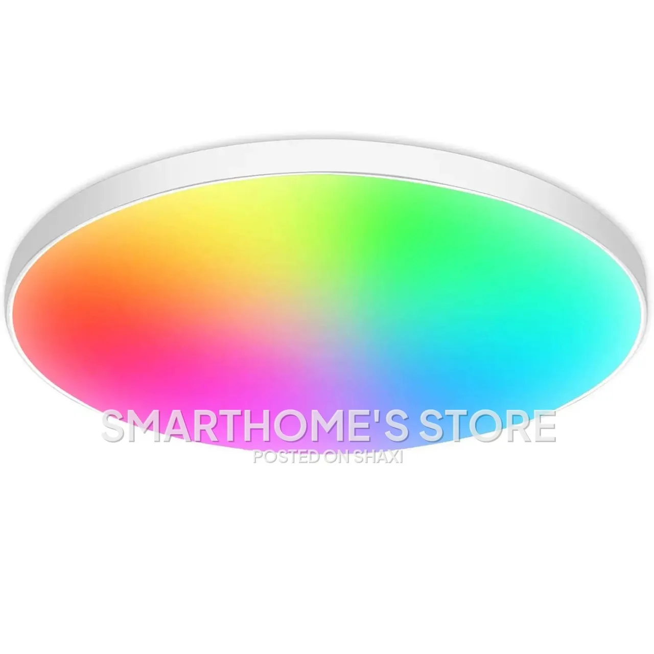 Smart RGB LED Ceiling Light, 24W WiFi Alexa Google Compatible, Dimmable with Music Sync & 16M Colors. photo 2